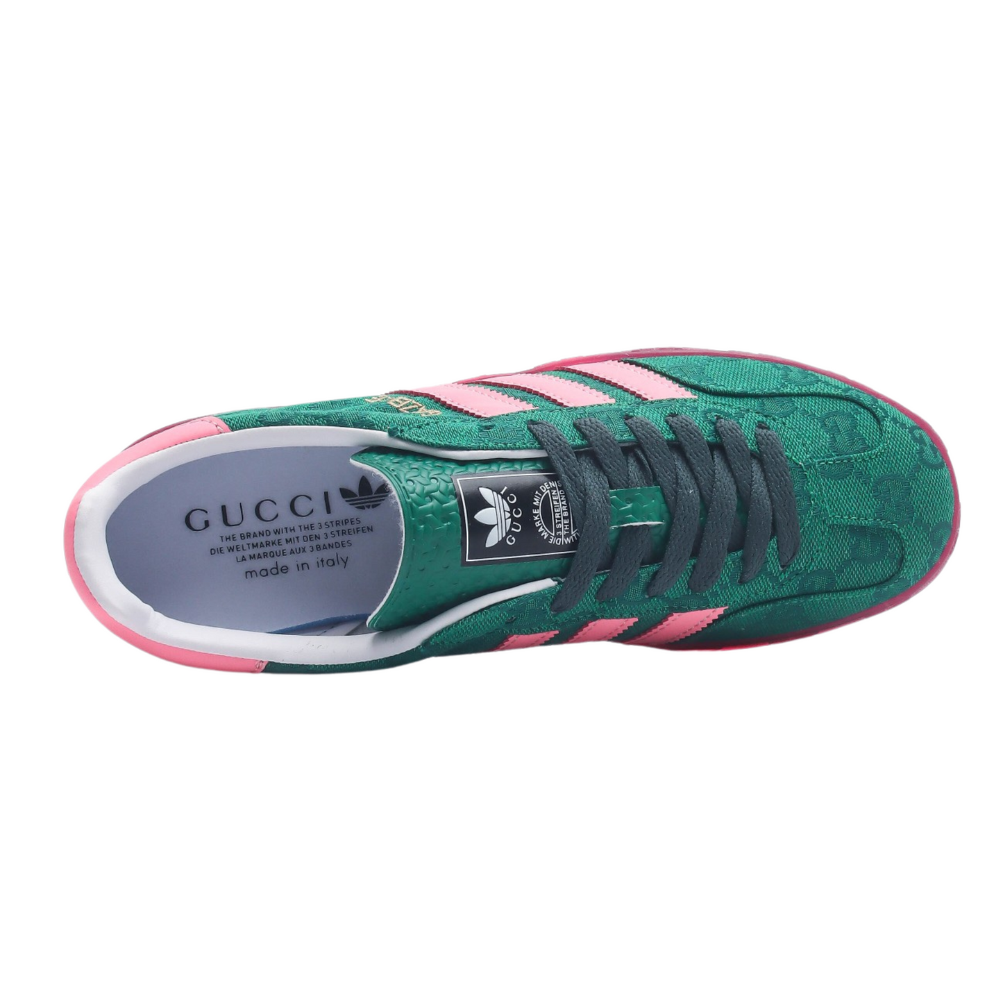 GC x Gazelle Green Monogram