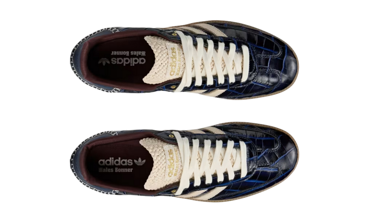 Samba Pony Wales Bonner Collegiate Navy Croc
