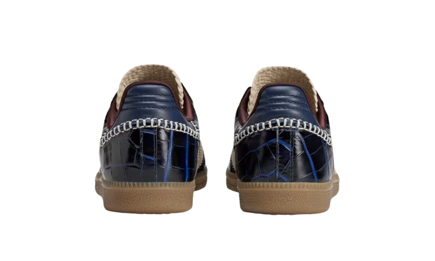 Samba Pony Wales Bonner Collegiate Navy Croc