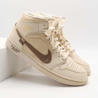 Nike Jordan 1 Mid - Coffee Swoosh