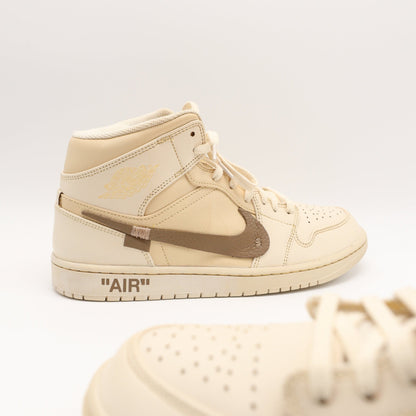 Nike Jordan 1 Mid - Coffee Swoosh