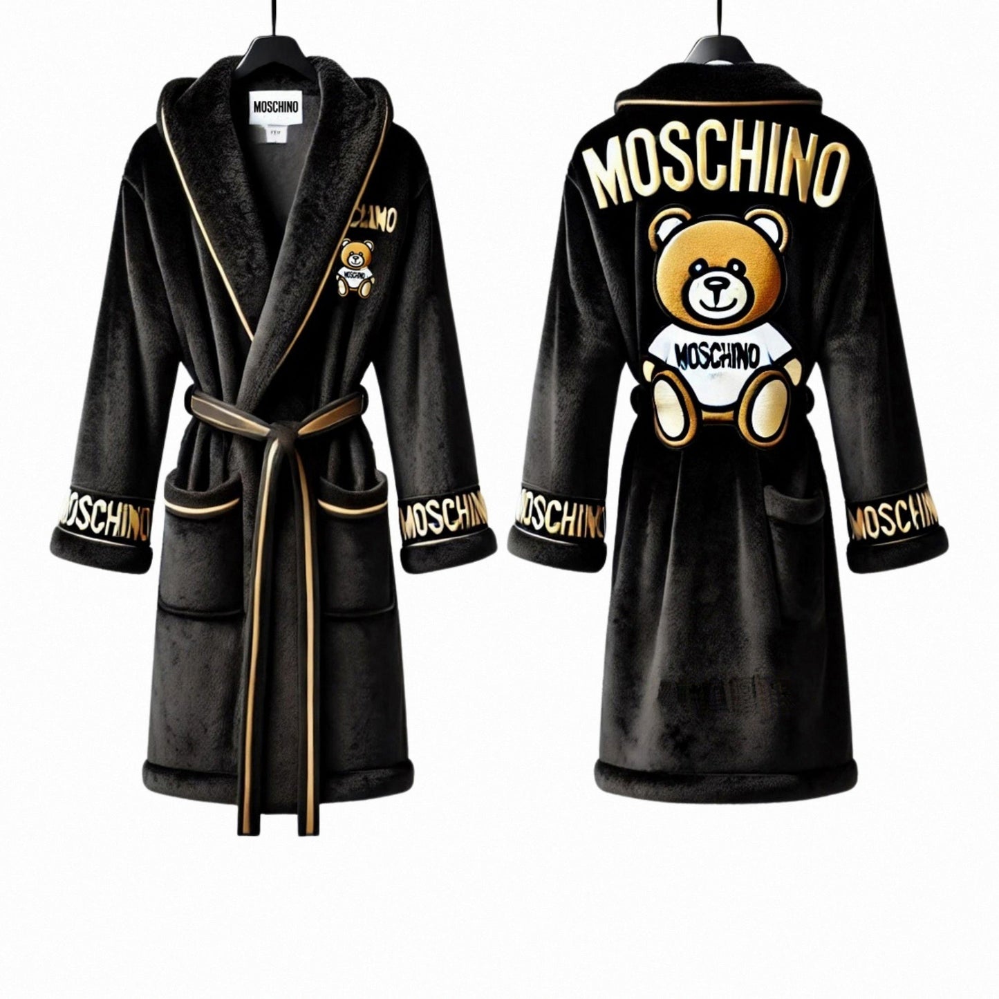 Moschino Teddy-motif Bath Robe LIMITED EDITION